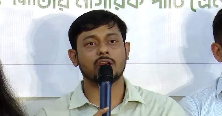 এনসিপির মুখ্য সমন্বয়ক নাসীরুদ্দীন পাটওয়ারী